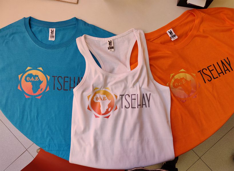 Serigrafía de camisetas para Tsehay